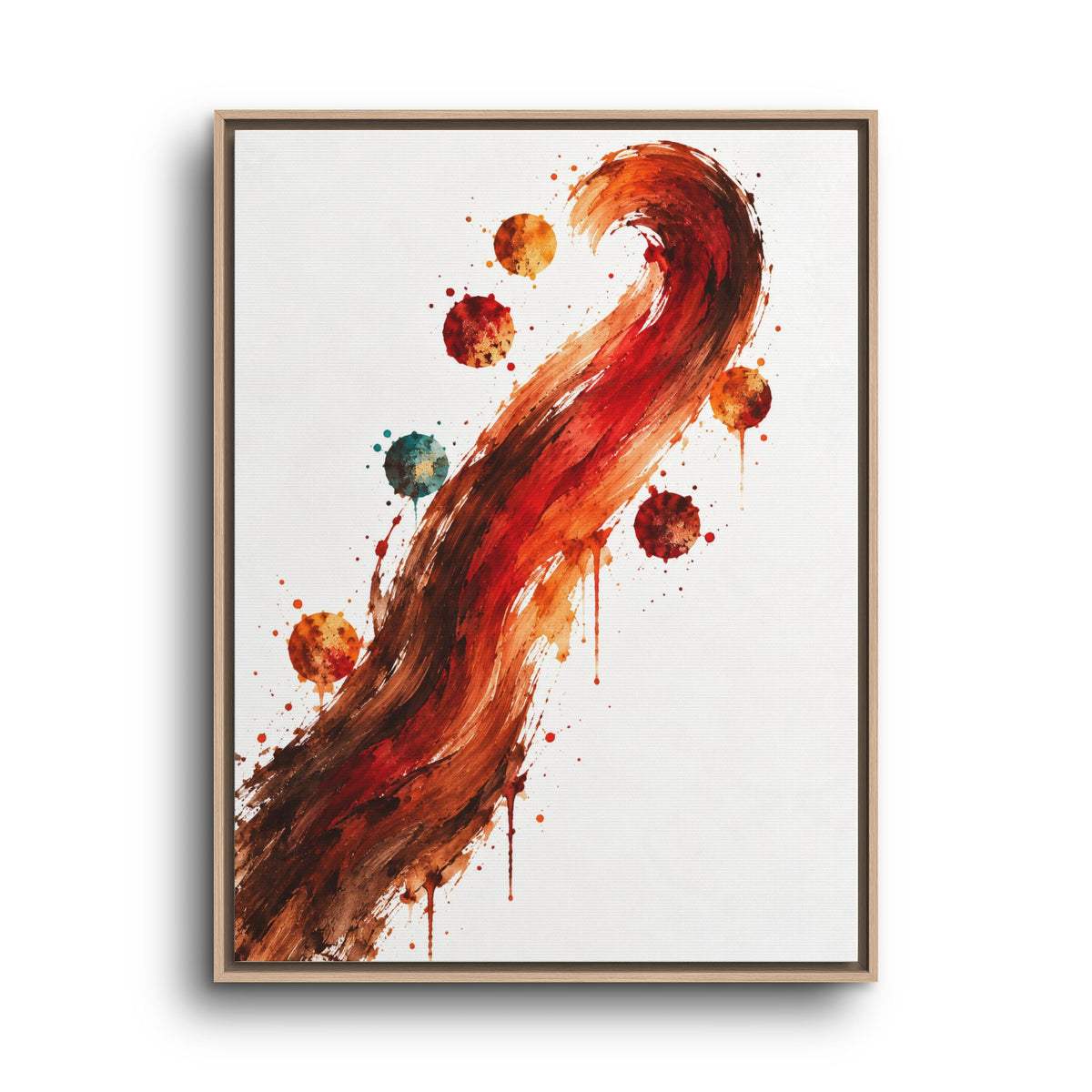 Le Premier Geste · Framed Canvas