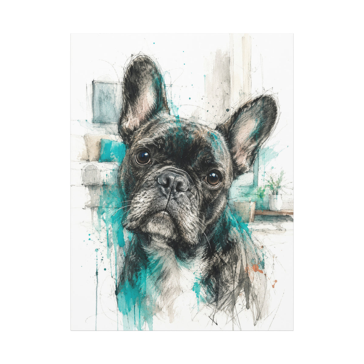 Maison Fidèle · Frameless Canvas