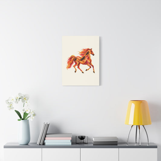 Equa Solaris frameless canvas in a room