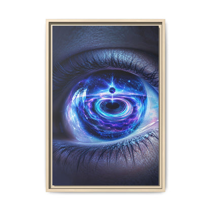 Eclipse of the Inner Eye · Framed Canvas