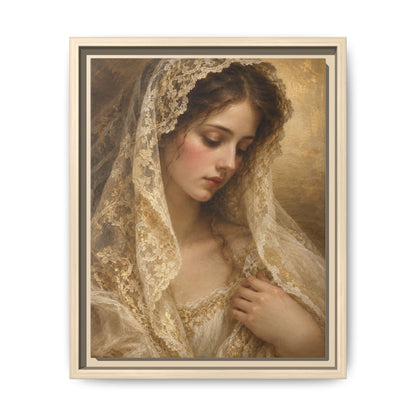 Dama di Pizzo · Framed Canvas