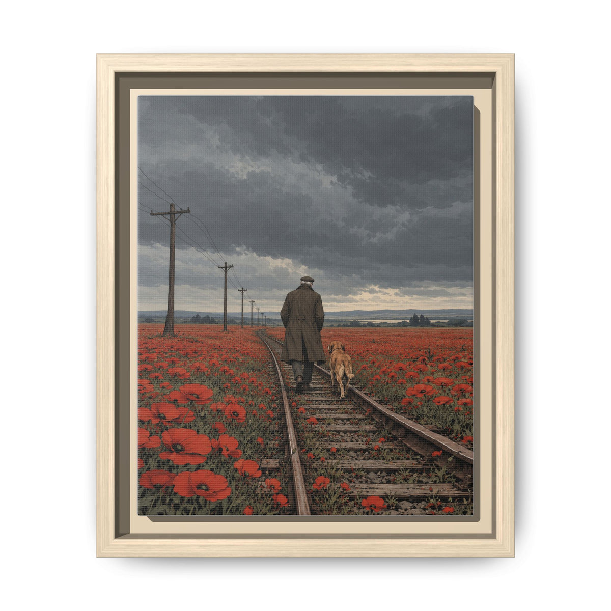 Northbound · Framed Canvas