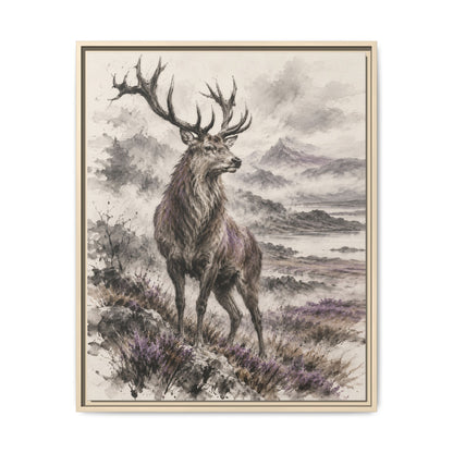Rex Montium · Framed Canvas