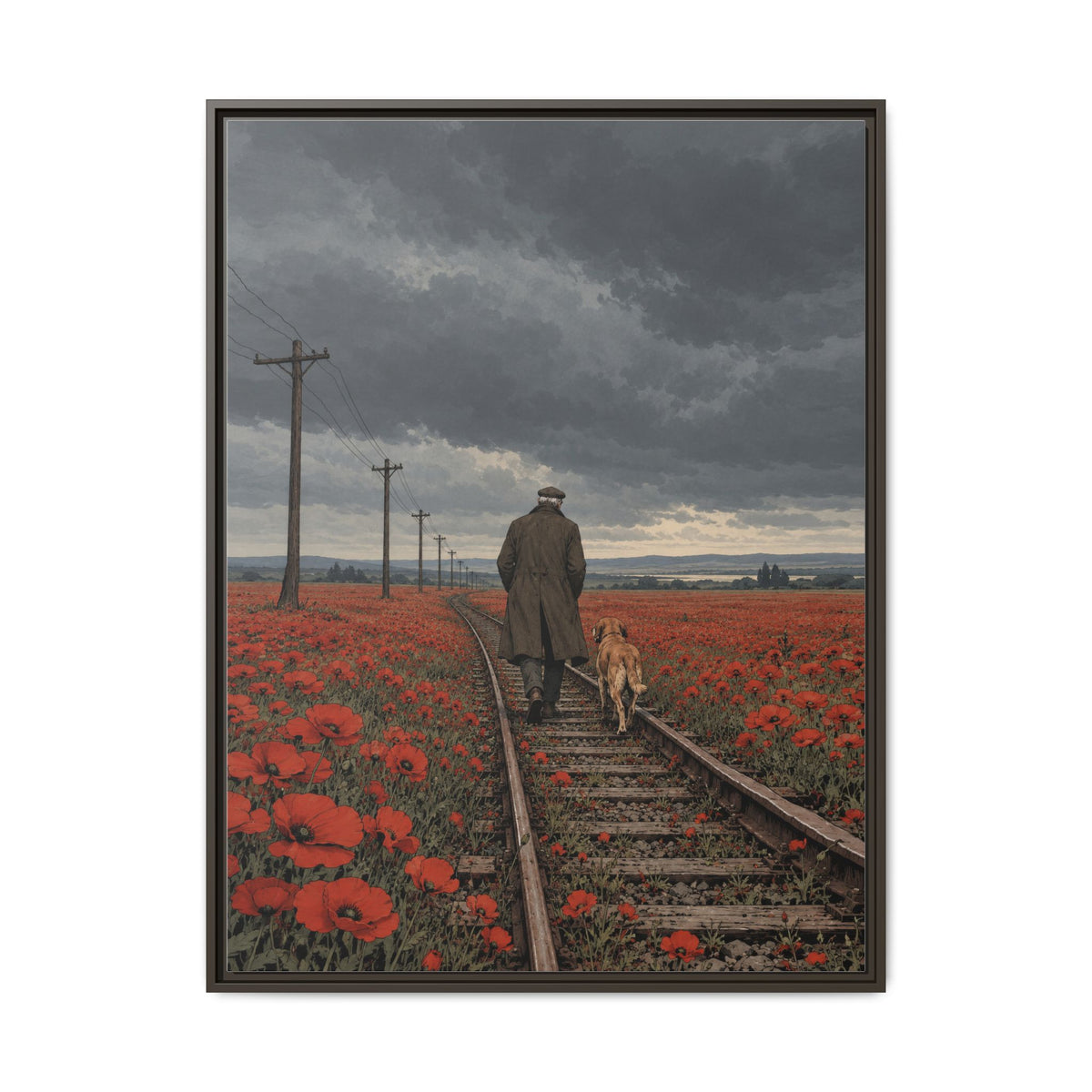 Northbound · Framed Canvas