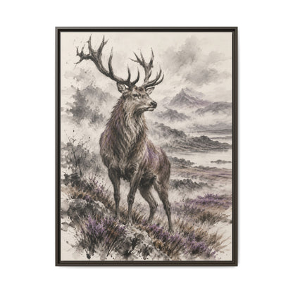 Rex Montium · Framed Canvas