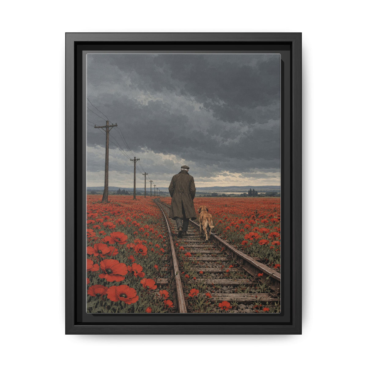 Northbound · Framed Canvas