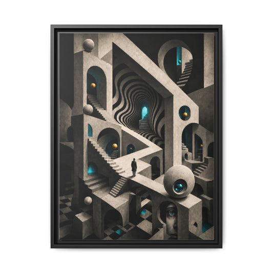 Apertura Mentis · Framed Canvas