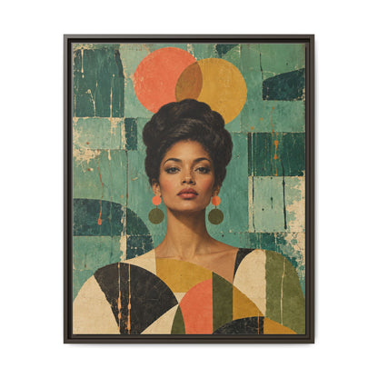 Coral Equinox · Framed Canvas
