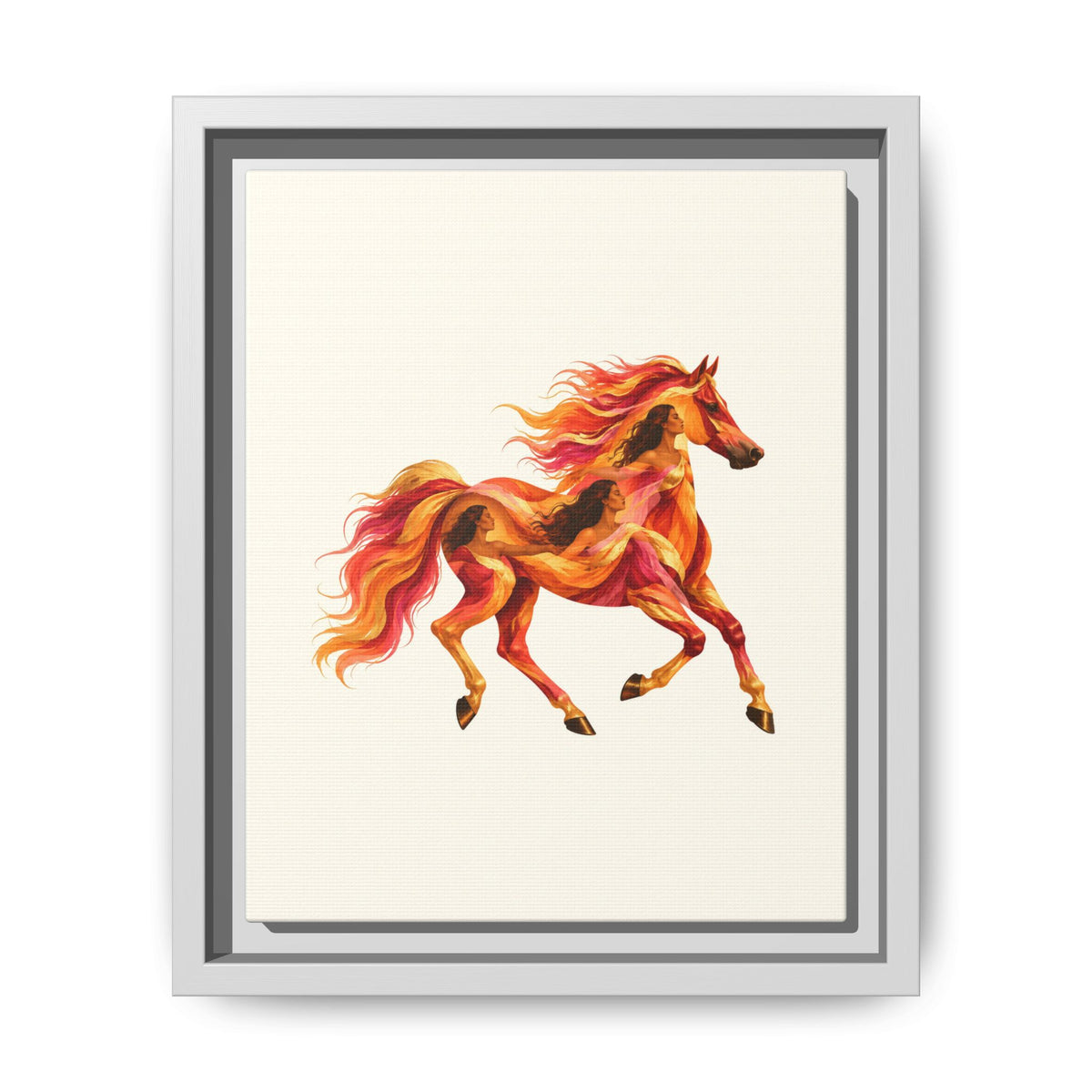 Equa Solaris · Framed Canvas