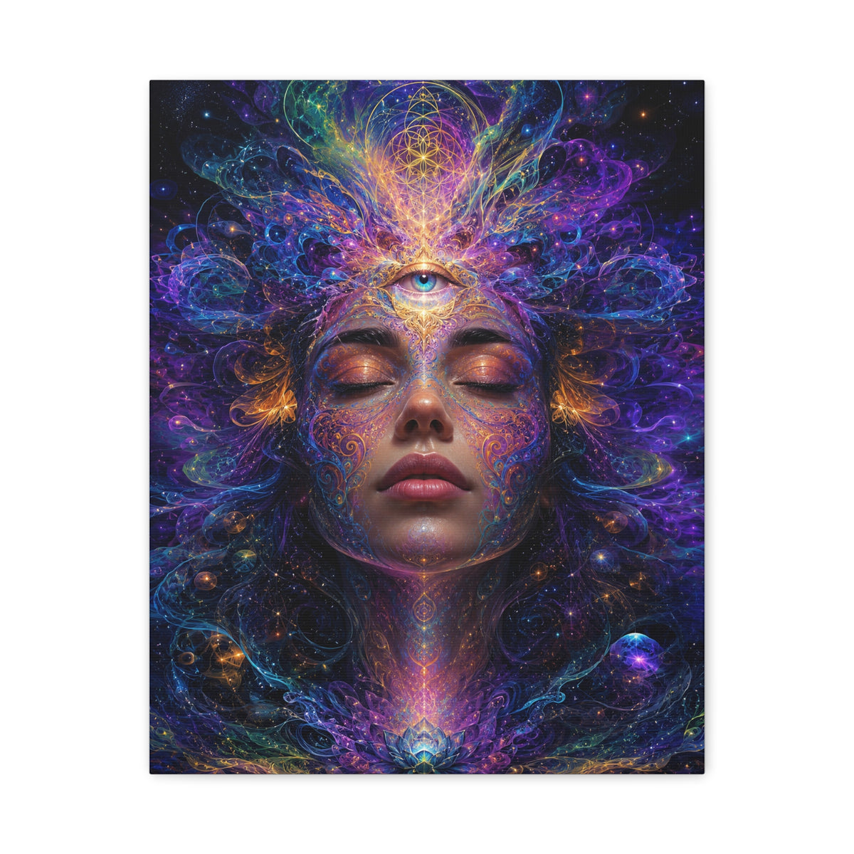 The Inner Cosmos · Frameless Canvas