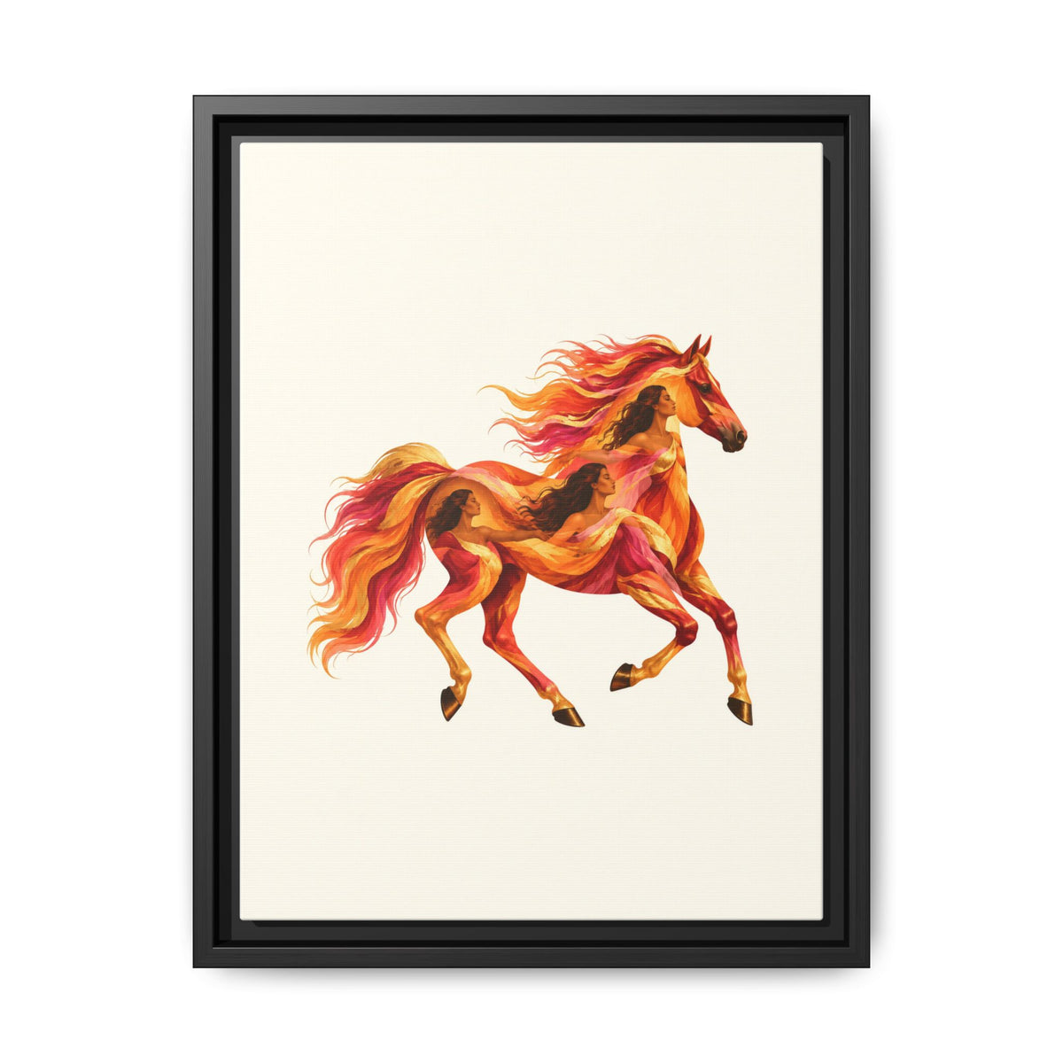 Equa Solaris · Framed Canvas