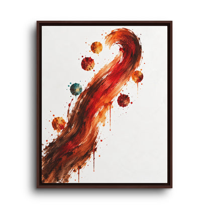 Le Premier Geste · Framed Canvas