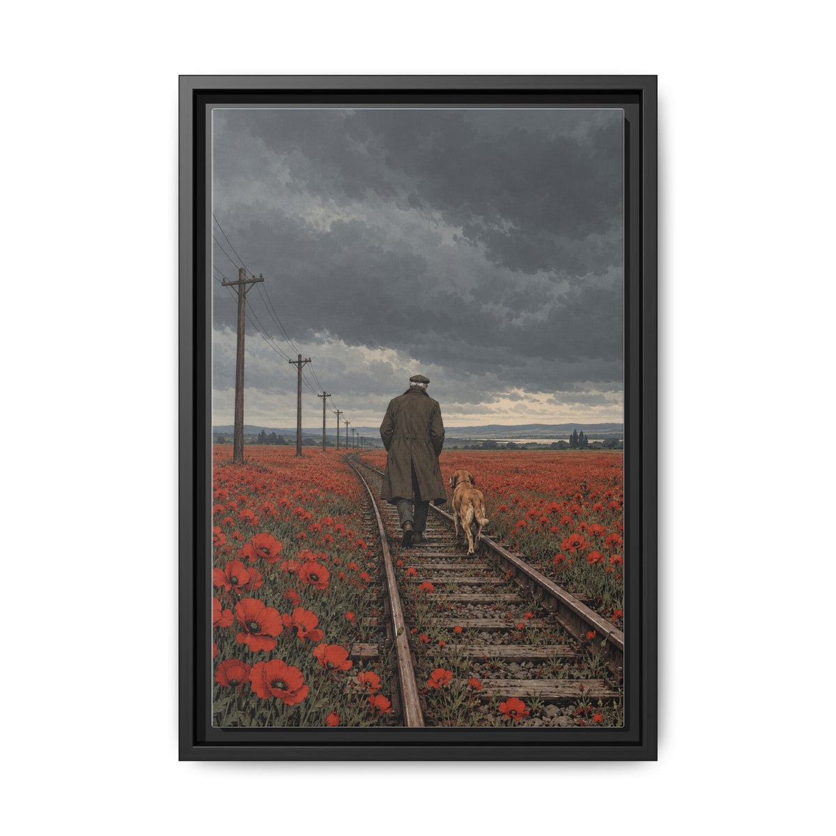 Northbound · Framed Canvas