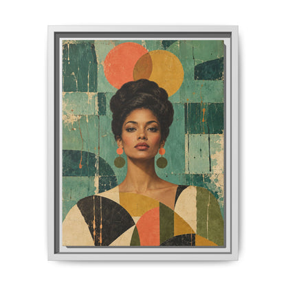 Coral Equinox · Framed Canvas