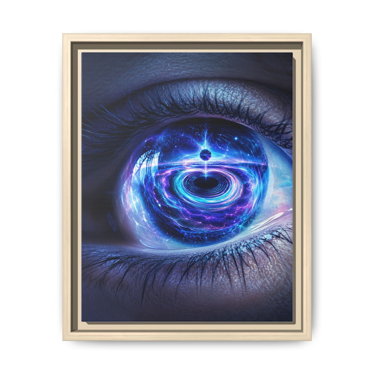Eclipse of the Inner Eye · Framed Canvas