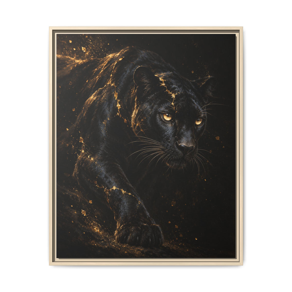 Aurea Umbra · Framed Canvas