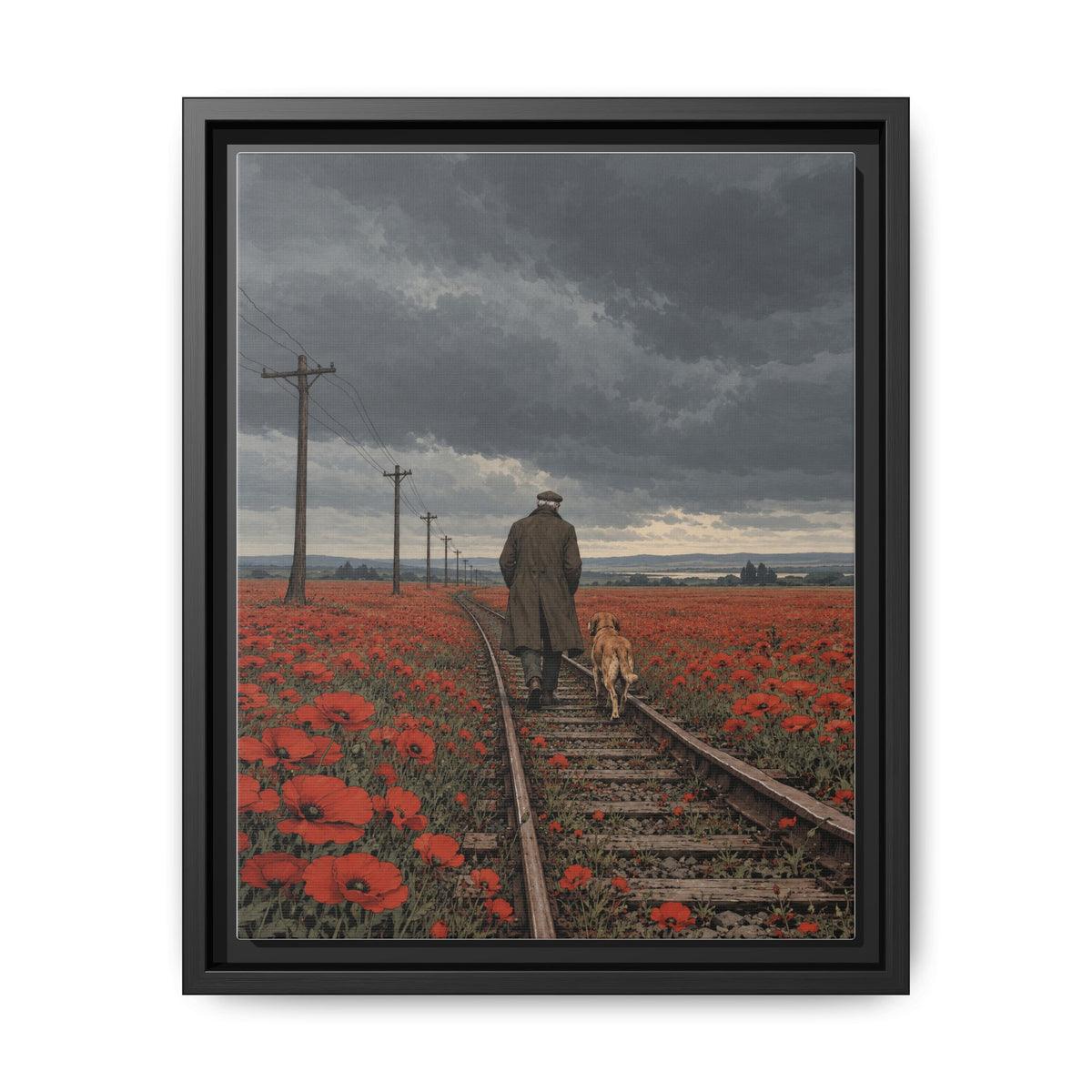 Northbound · Framed Canvas