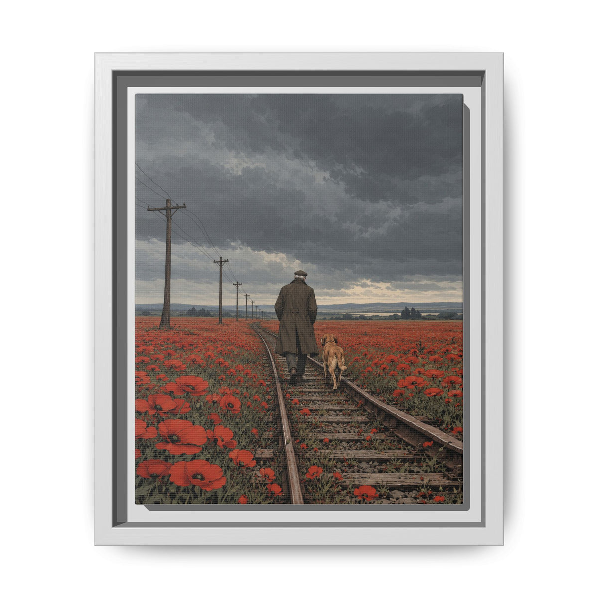 Northbound · Framed Canvas