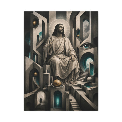 Scala Salvatoris · Frameless Canvas