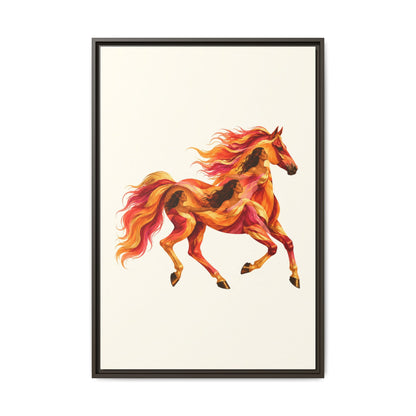 Equa Solaris · Framed Canvas