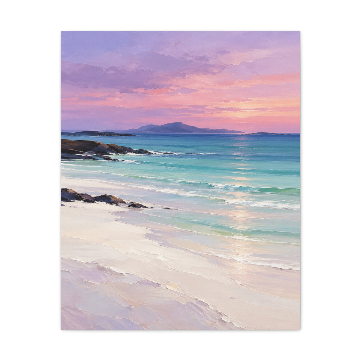 Hebridean Calm · Frameless Canvas