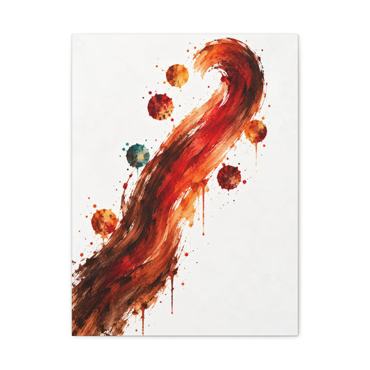 Le Premier Geste · Frameless Canvas