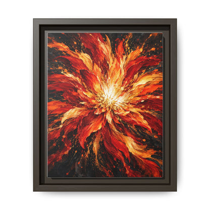 Phoenix Bloom · Framed Canvas