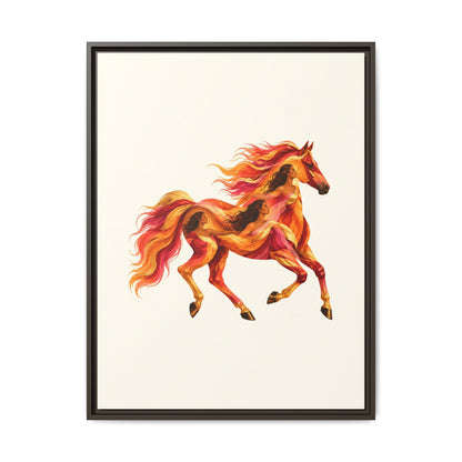 Equa Solaris · Framed Canvas
