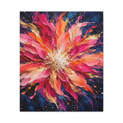 Supernova Bloom · Frameless Canvas
