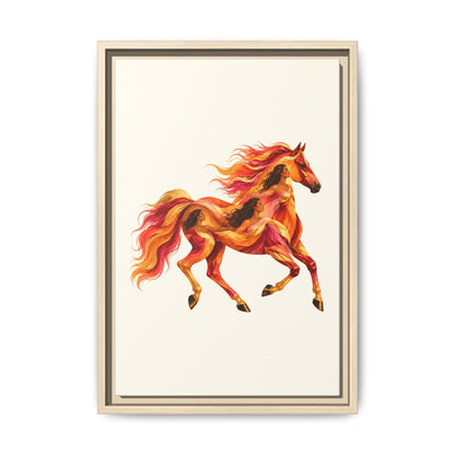 Equa Solaris · Framed Canvas