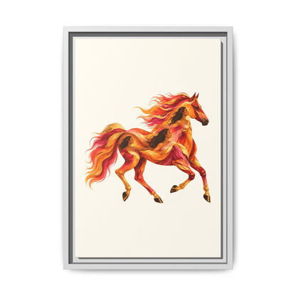 Equa Solaris · Framed Canvas