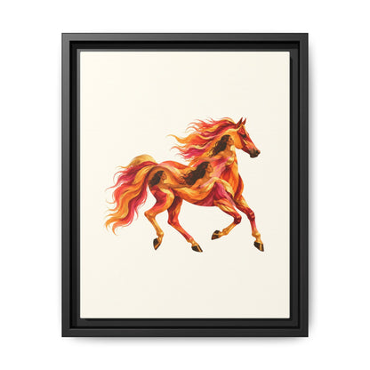 Equa Solaris · Framed Canvas