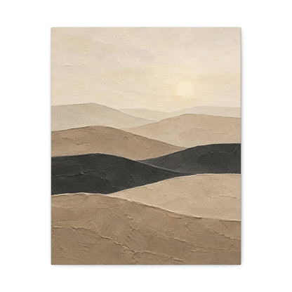 Quiet Hills · Frameless Canvas