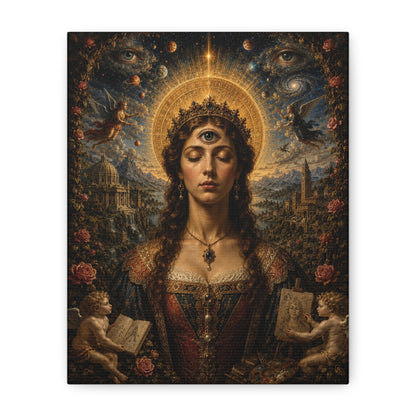 The Awakening of Celestia · Frameless Canvas