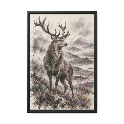 Rex Montium · Framed Canvas