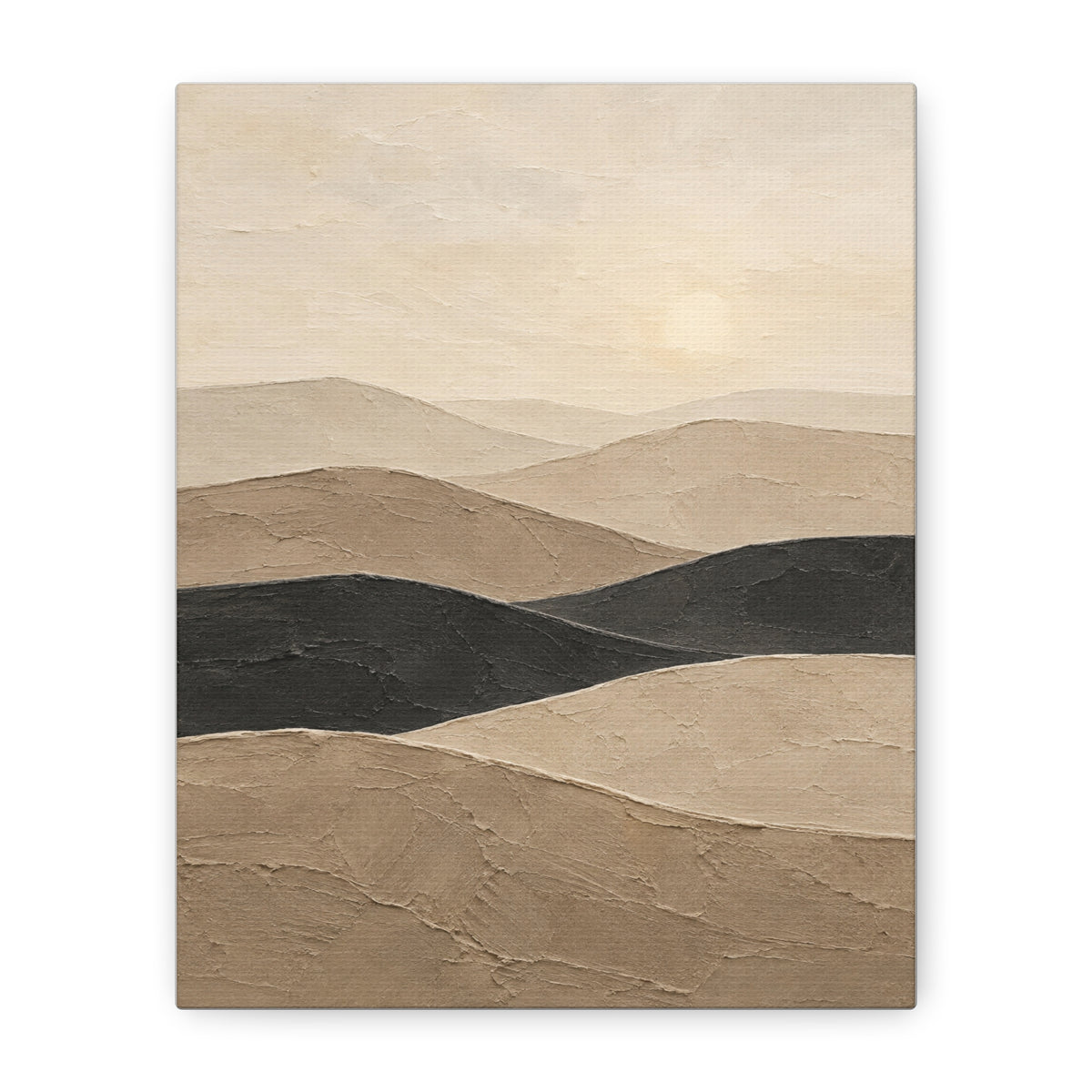 Quiet Hills · Frameless Canvas