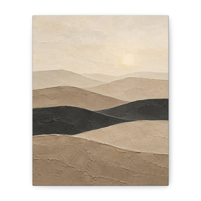 Quiet Hills · Frameless Canvas