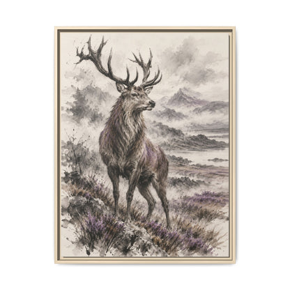 Rex Montium · Framed Canvas