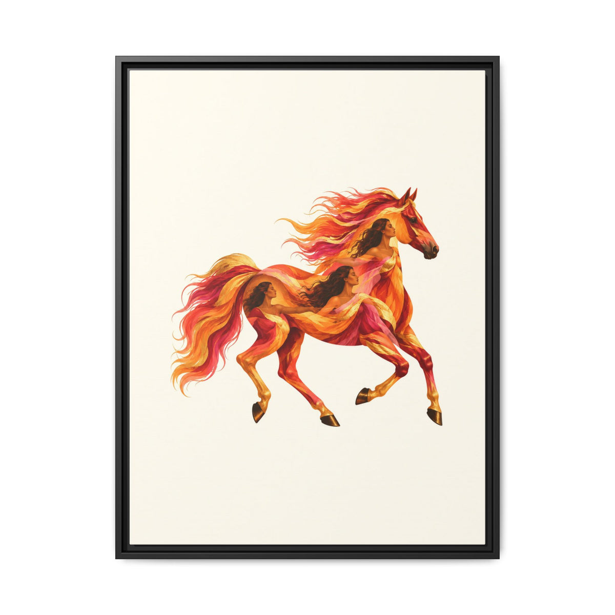 Equa Solaris · Framed Canvas