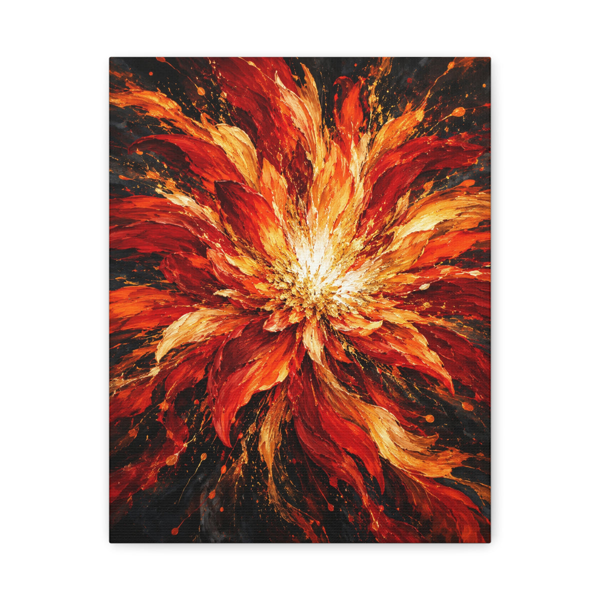 Phoenix Bloom · Frameless Canvas