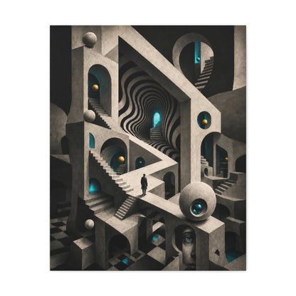 Apertura Mentis · Frameless Canvas