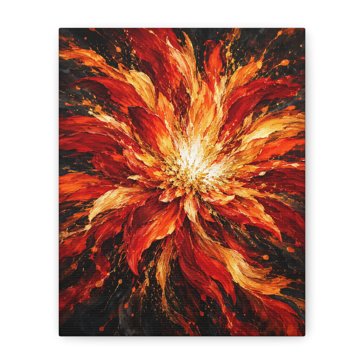 Phoenix Bloom · Frameless Canvas