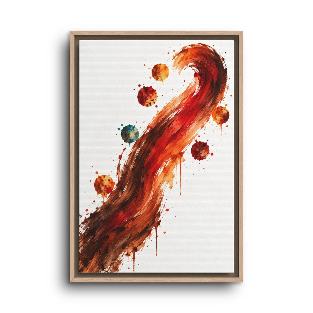 Le Premier Geste · Framed Canvas