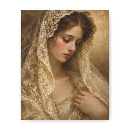 Dama di Pizzo · Frameless Canvas