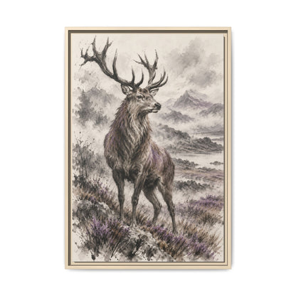 Rex Montium · Framed Canvas