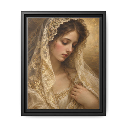 Dama di Pizzo · Framed Canvas