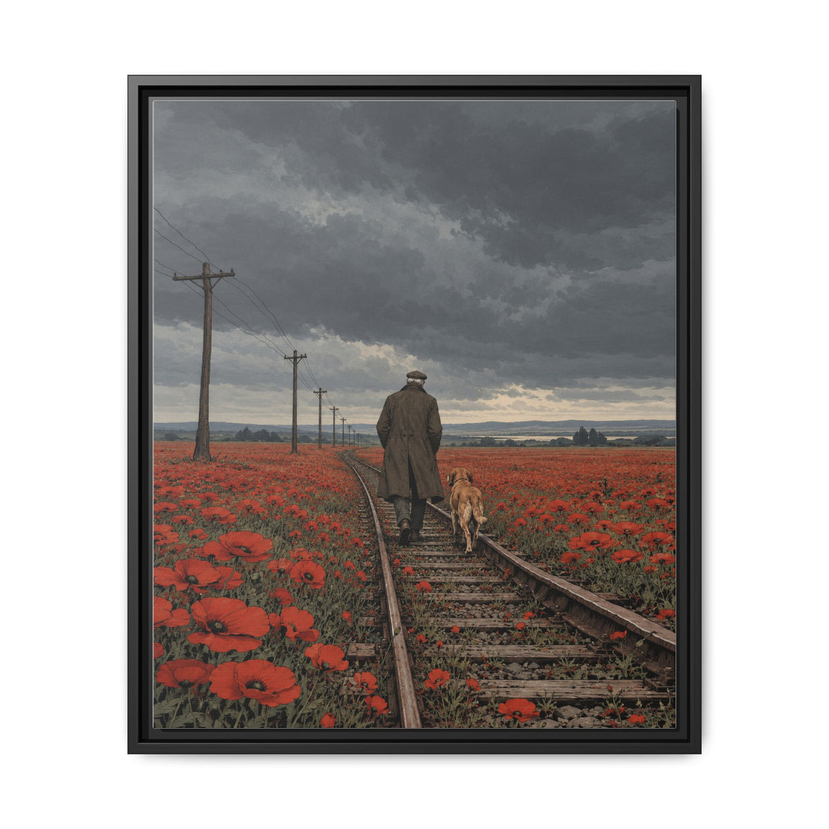 Northbound · Framed Canvas