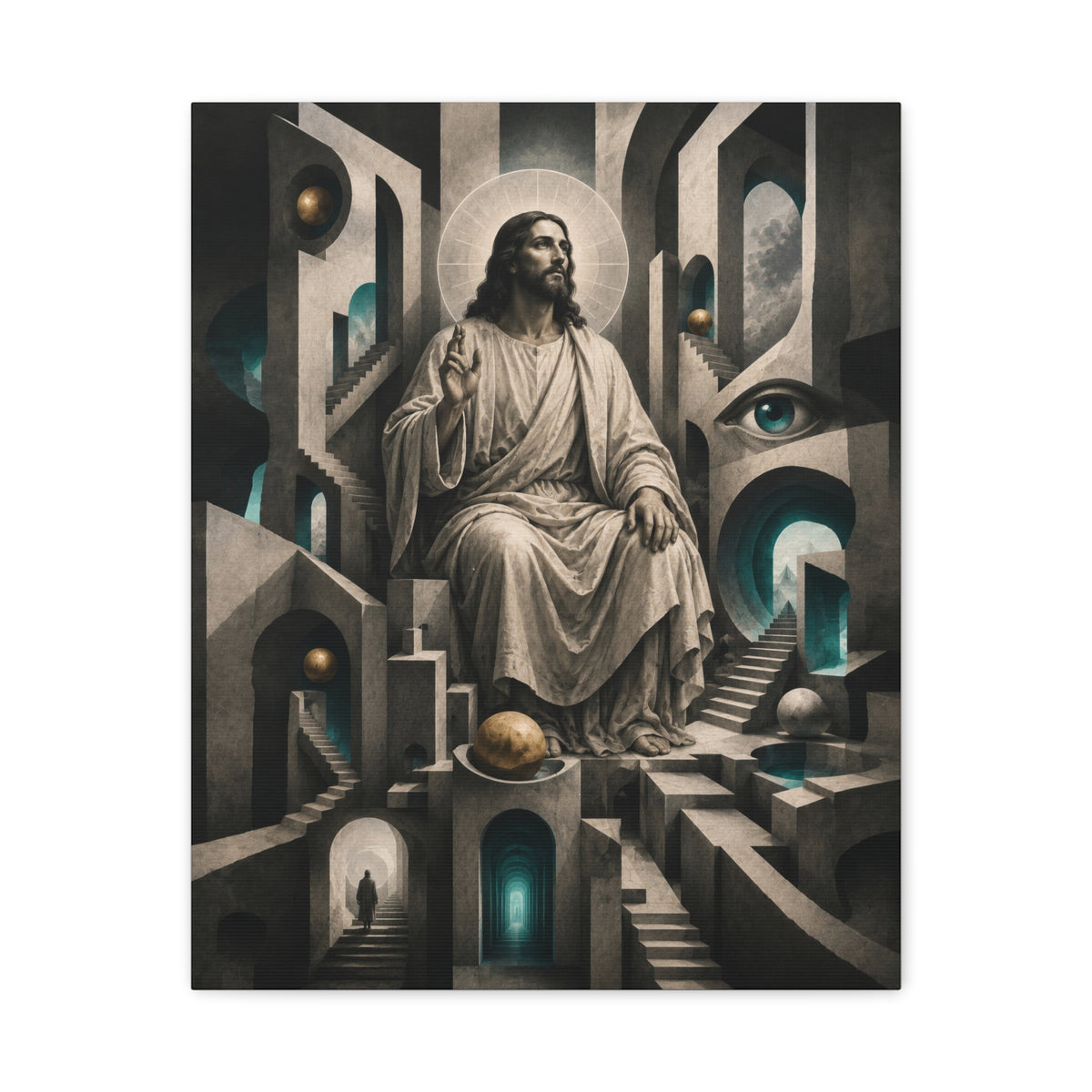 Scala Salvatoris · Frameless Canvas