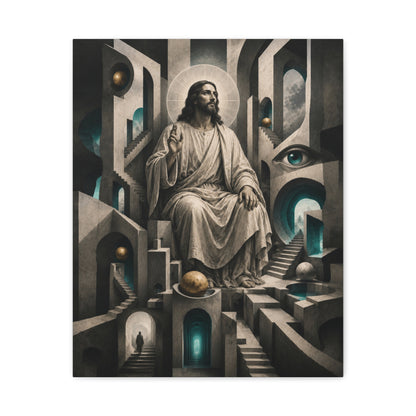 Scala Salvatoris · Frameless Canvas