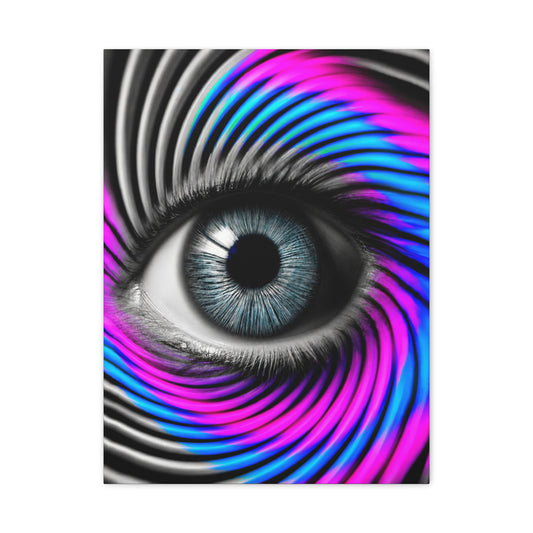 The Perception Vortex · Frameless Canvas